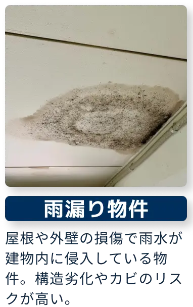 雨漏り物件